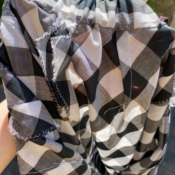 Vintage plaid skirt. - Picture 3 of 4
